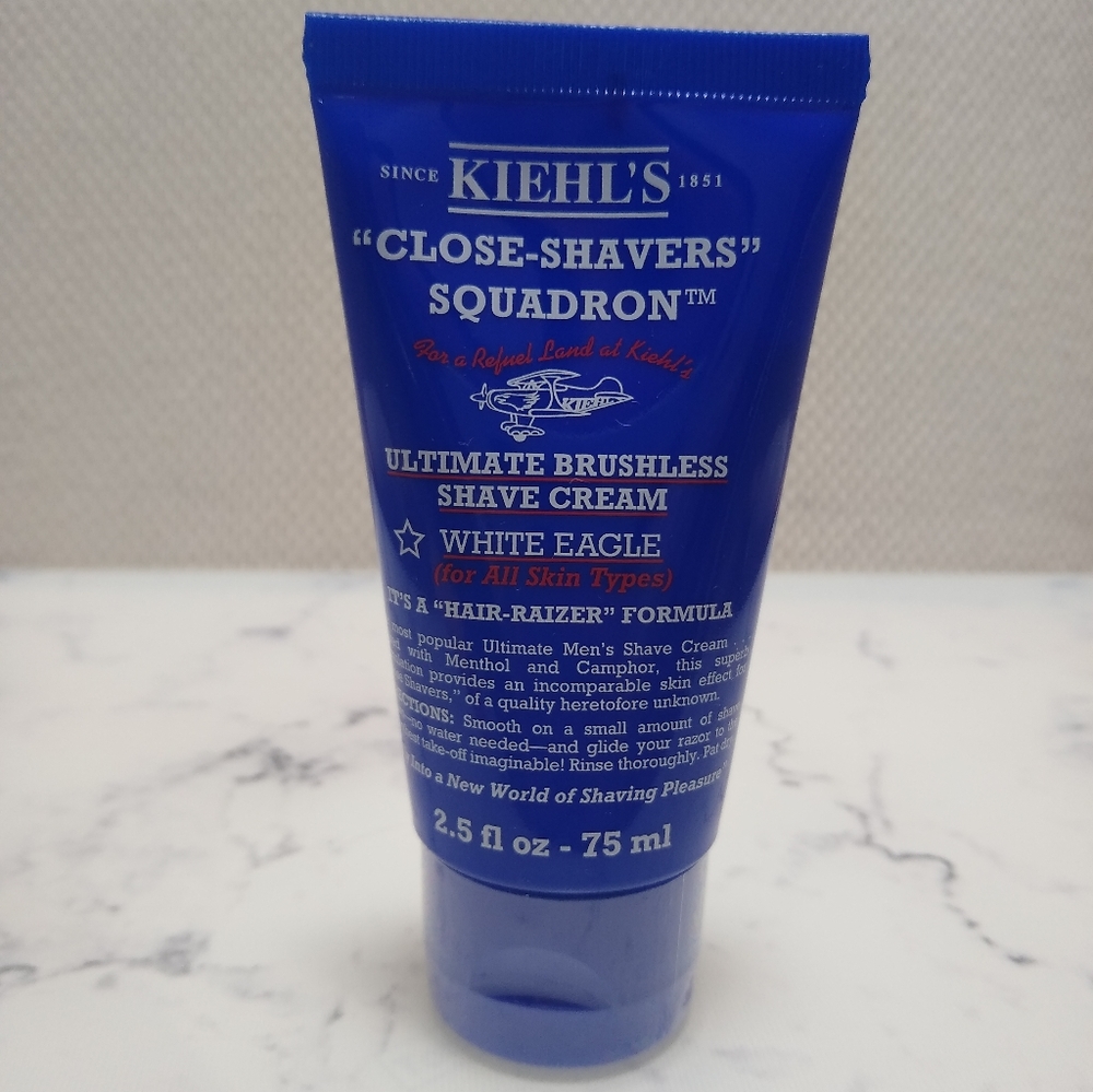 Kiehl’s Close Shavers Squadron Ultimate Brushless Shave Cream White Eagle